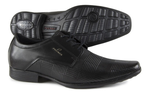 Imagem 8 de 8 de Sapato Masculino Pegada 122864-01 Cadarço Couro