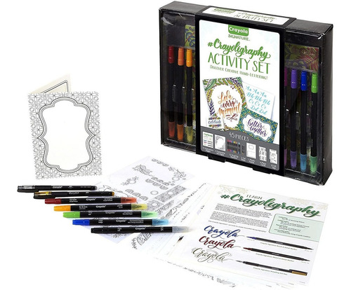 Crayola Signature Crayoligraphy Juego De Arte De Caligrafia