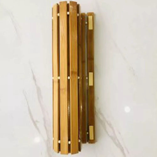 Alfombrilla De Baño De Madera De Bambú , Alfombrillas De
