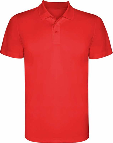 Chemise Sport Importada Roja Con 1 Logo Personalizado