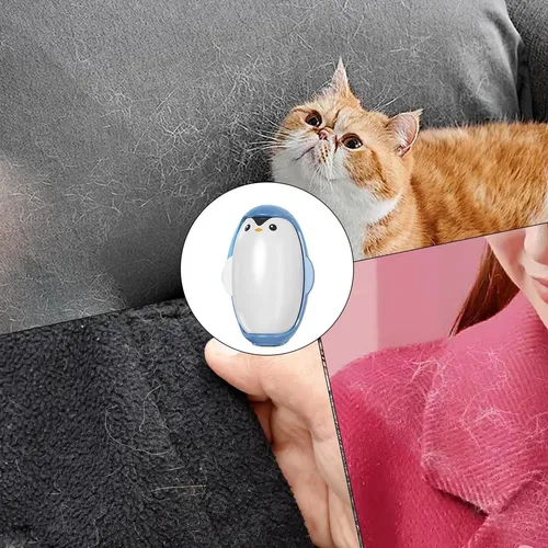 Gel Lint Roller Removedor De Pelusas Lavable, Rodillo Para Ropa De Pingüino,  Removedor De Pelo Portátil Para Mascotas, Cepillo Eliminador De Polvo,  Herramientas De Limpieza Pegajosas Para El Cabello - AliExprs Mini