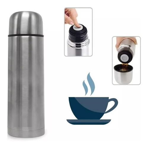 Thermos Bebidas Caliente Termo Cafe Para Agua Termico 750ml