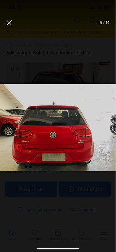 Volkswagen Golf 1.4 Comfortline Tsi Dsg 2017