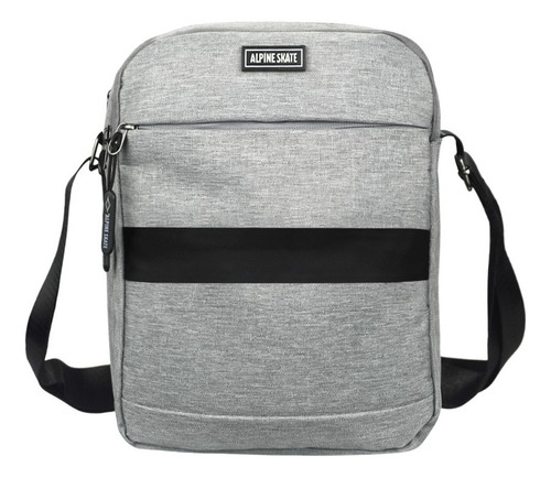 Bolso Morral Bandolera Alpine Skate Color Gris - 15718