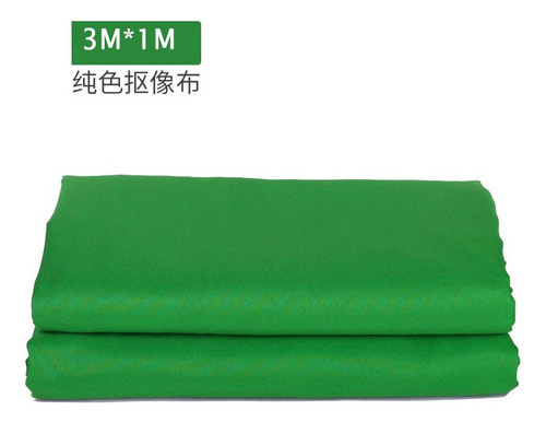 Tela De Llave Croma Verde 3m X 1.0m-studio Grabado
