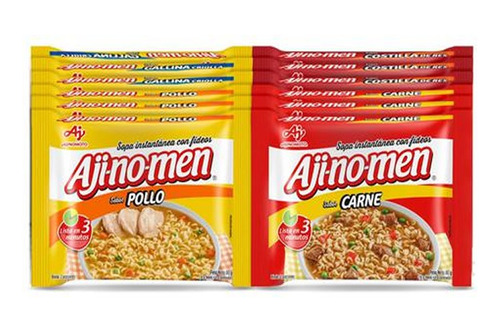 Aji-no-men Sopas Instantaneas 80g X 12 - g a $33