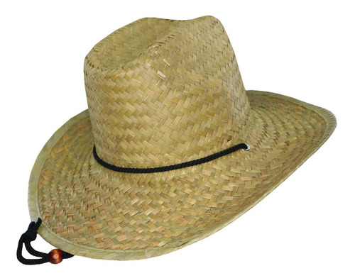  Sombrero Cowboy De Paja Natural 