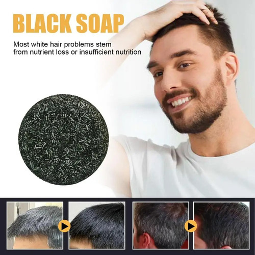 Shampoo Para Cabelo Sabonete Polygonum Multiflorum Black Soa