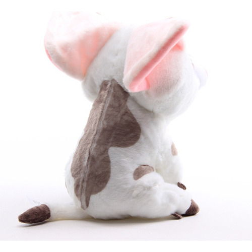 Porquinho De Pelúcia Fofo Com Orelhas De Rosa, Brinquedo De