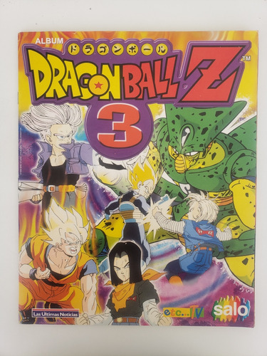 Dragon Ball Z - 3 Album De Láminas Retro Año 1998