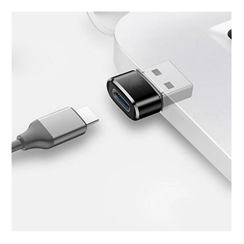 Imagen 2 de 7 de Adaptador Usb C Hembra Macho Para Cable iPhone