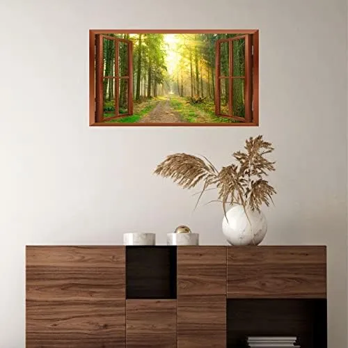 Pegatinas De Pared 3d, Pegatinas De Pared Para Ventana Falsa