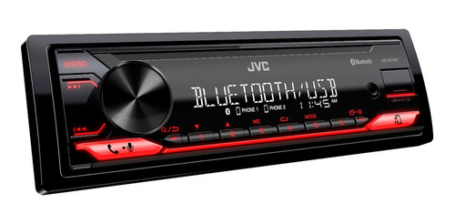 Imagen 2 de 5 de Radio para auto JVC KD-X270BT con USB y bluetooth