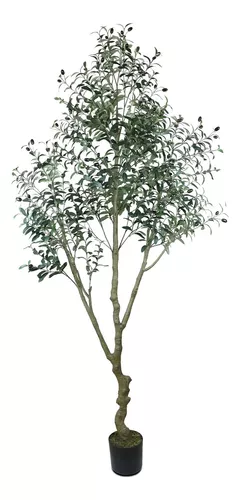 Olivo artificial grande, árbol artificial, árbol de seda, planta