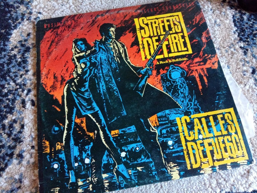 Streets Of Fire Lp Calles De Fuego Soundtrack 