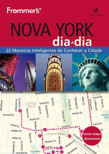 Frommers nova York dia a dia, de Flippin,Alexis Lipsitz. Editora Alta Books, capa mole, edição 1 em 1557