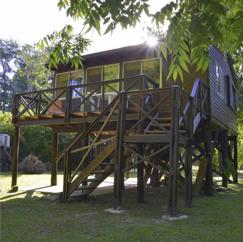 Cabañas En El Delta Con Playa Privada Y Muelle Propio