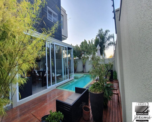 Imagem 15 de 23 de Sobrado Com 4 Dormitórios À Venda, 393 M² Por R$ 3.500.000 - Alphaville Nova Esplanada I - Votorantim/sp - Ca00093 - 68684609
