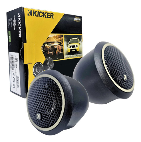 Par Tweeter Cúpula De Titânio Kicker Cst204 3/4 Pol 50w Rms
