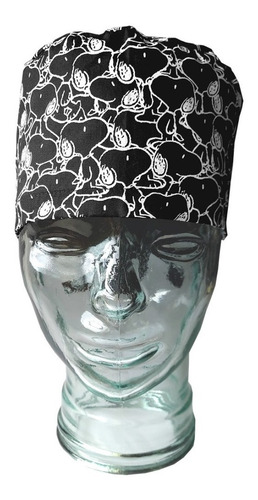 Touca Gorro Cirurgico Unissex - Snoopy Charlie Brown Peanuts