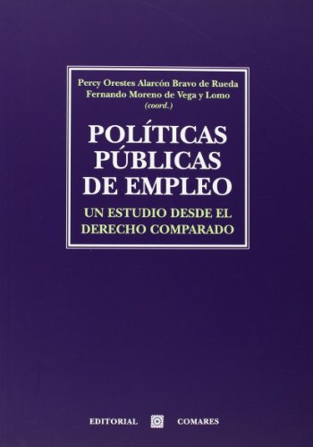 Libro Políticas Públicas De Empleo De Percy Orestes Alarcón