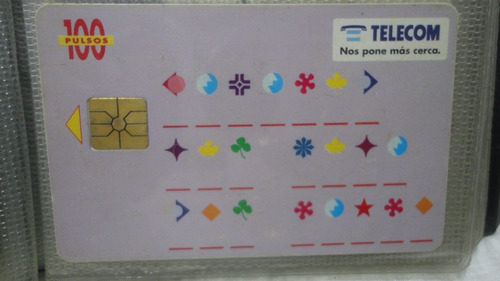 Tarjeta De Telefono   Telecom Decada 90 Signos