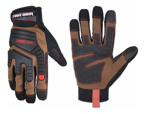 True Grip Pro Contractor Duck Guantes De Lona Para Clima Frí