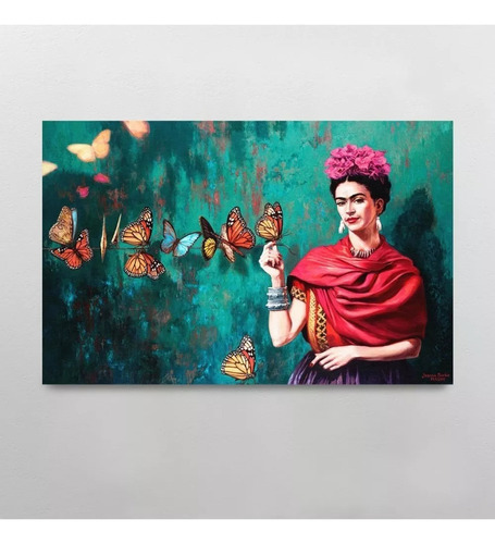 A Cuadro Frida Kahlo. Pintura De Diamante Para Recamara,