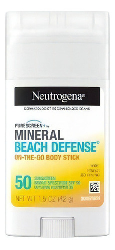 Bloqueador Solar Neutrogena Mineral Beach Defense 50 Spf