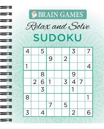 Libro Brain Games - Relax And Solve: Sudoku (teal) - Publ...