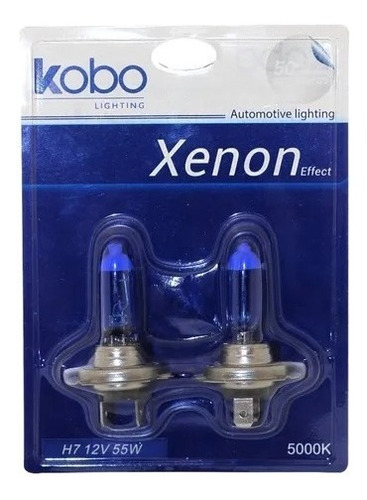 Lamparas Efecto Xenon H7 12volts 55w Cool Blue Kobo X2