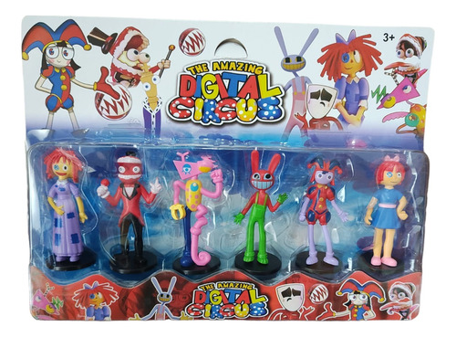 Muñeco The Amazing Digital Circus Precio Blister X6 