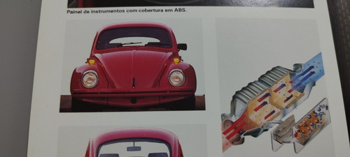 Imagem 4 de 9 de Vw Fusca 1600 1994 Itamar Catálogo Folder Prospecto Novo 0km