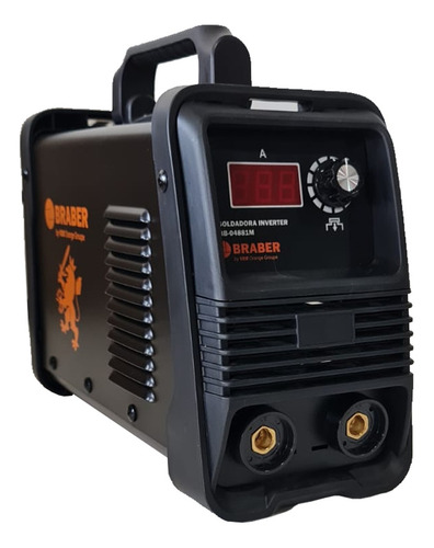 Soldadora Inverter 200 Amp. Mma Braber Bb-04881m Color Negro