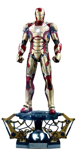 Iron Man Mark Xlii (deluxe Version) 1/4 De Escala Hot Toys