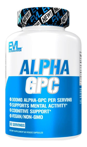 Alpha Gpc 600mg Memoria + Función Cerebral (30) Americano