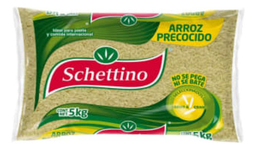 Arroz Schettino Precocido 5 Kg