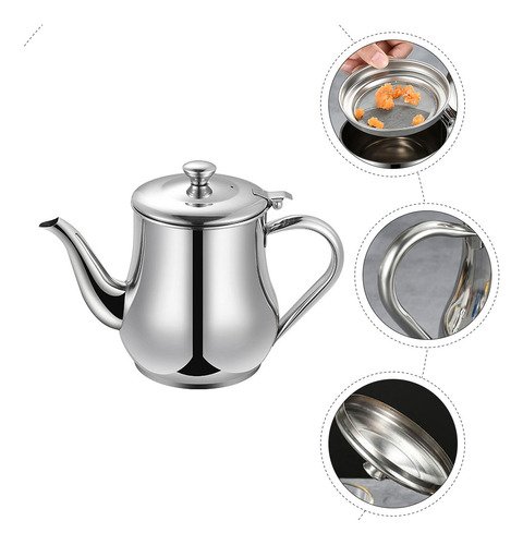 Engrasador De Tocino Para Cocina, Olla De Aceite, Lata De Gr