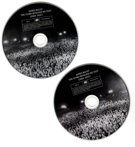 James Blunt estrela Beneath My Feet 2004 - 2021 - 2 Discos Cd