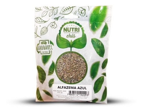 Chá De Alfazema Azul 30gramas Nutrichás 100% Natural