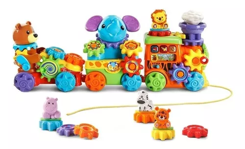 VTech Maxi tren 5 en 1, Andador, carrito y correpasillos para