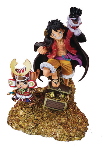 Figuarts Zero Luffy & Chopper Wt100 Daikaizoku Hyakkei