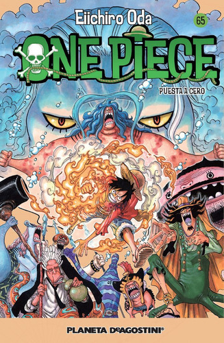 One Piece Nãâº 65, De Oda, Eiichiro. Editorial Planeta Cómic, Tapa Blanda En Español