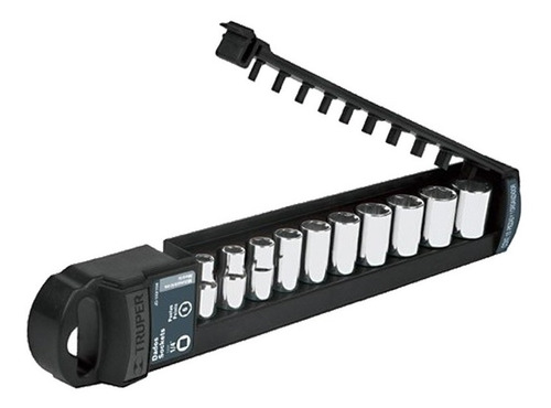 Imagen 2 de 6 de Juego Set Tubos 1/4'' 10 Piezas 3/16'' A 9/16'' Truper Mm