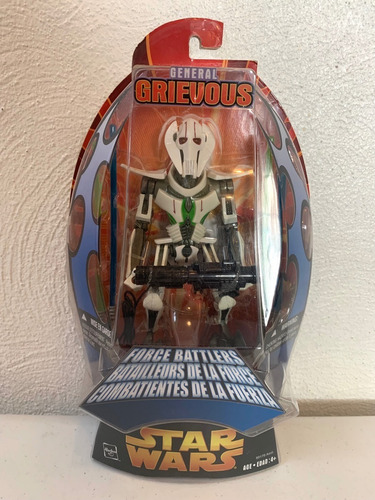 Hasbro Figura General Grievous Force Battlers Original