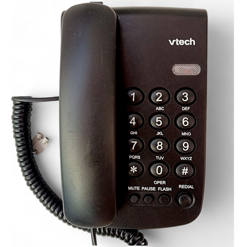 Telefono Alambrico Vtech Vtc100 Montable En Mesa O Pared (Usado)