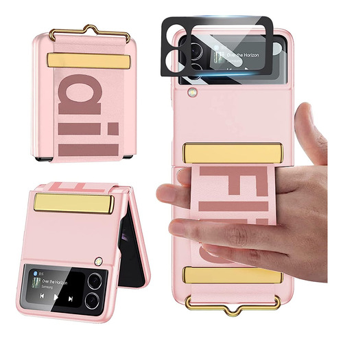 Funda Con Correa De Mano Para Samsung Galaxy Z Flip 4 - 03