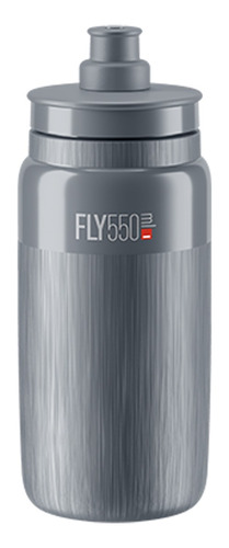 Garrafa Caramanhola Bike Elite Fly Tex 550 ml - Gris