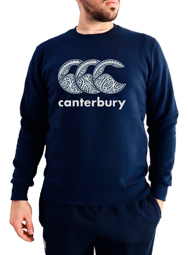 Imagen 3 de 5 de Buzo Hombre Algodon Canterbury Maori Urbano Moda Original