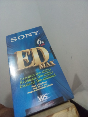 Fitas Vhs Sony 6h T-120